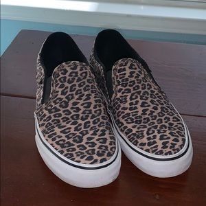 Vans cheetah shoes